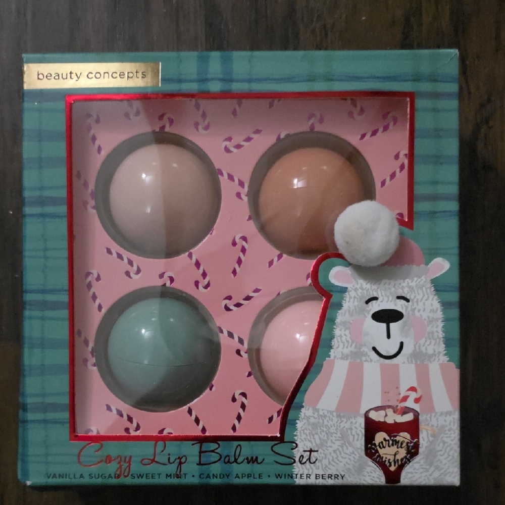Beauty Concepts Cozy Lip Balm Set